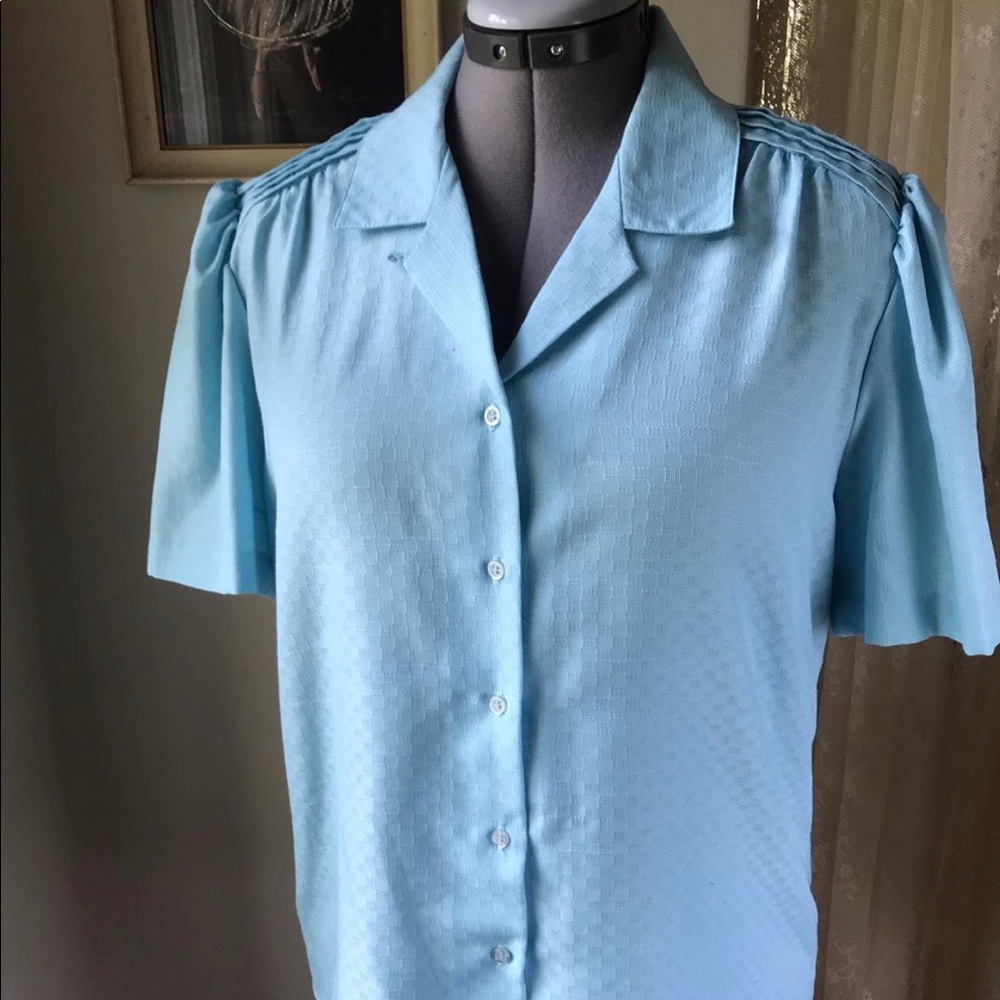 Volup/Plus Size Vintage short sleeve shirt Size 16